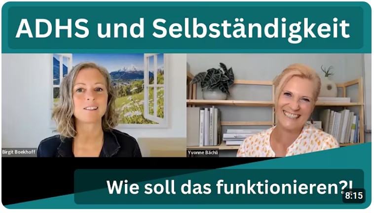 Youtube Video - Selbstständigkeit